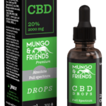 Σταγόνες κάνναβης 20% CBD, 10 ml. 0,2% THC